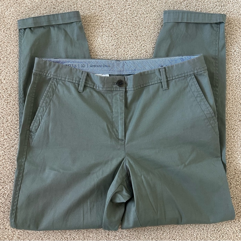Talbots Sage Girlfriend Chinos - Size: 10